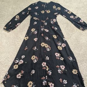 High-Low Floral Dress